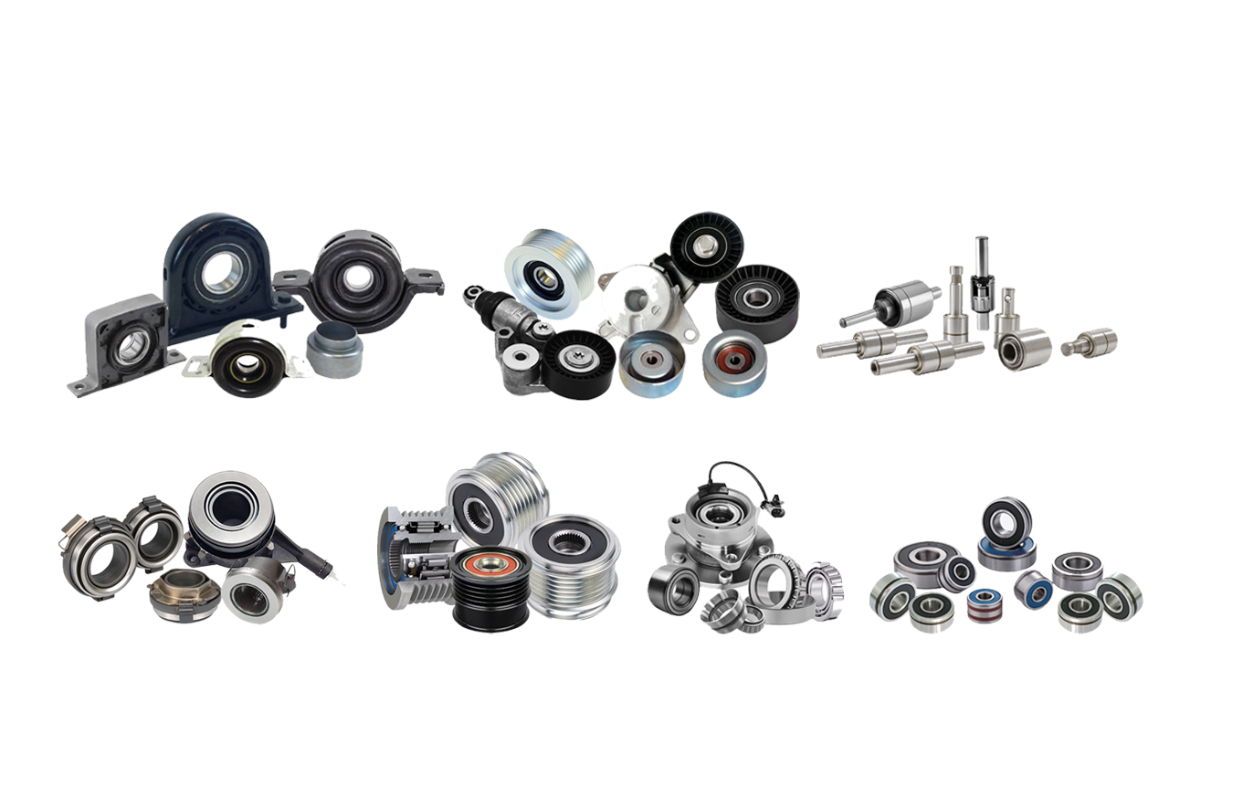 automotive bearings and pulleys